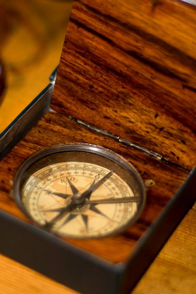 Antique compass